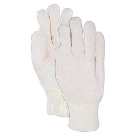 MAGID JerseyMaster T2703 7 oz Jersey Gloves with Knit Wrist Cuff, 12PK T2703J